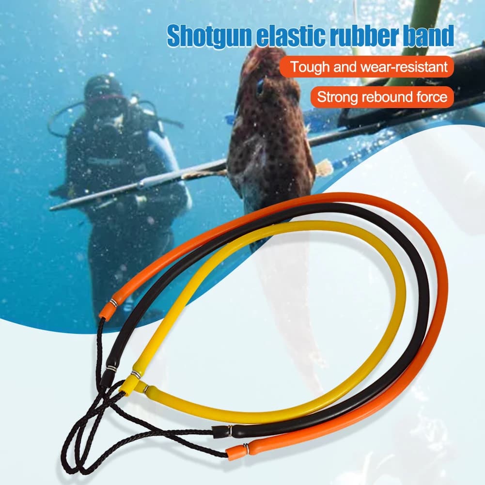 Bandes caoutchouc speargun 1 pièce équipement pêche sous-marine harpon apnée chasse sous-marine