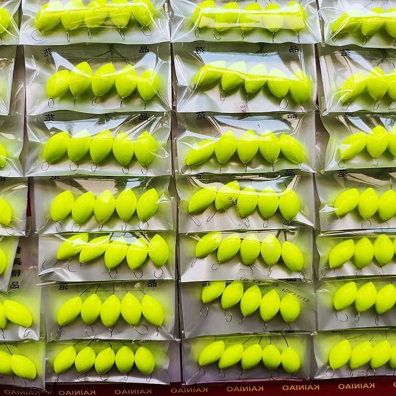 120 flotteurs en mousse pour la pêche à la carpe, 7 étoiles, idéaux pour la confection