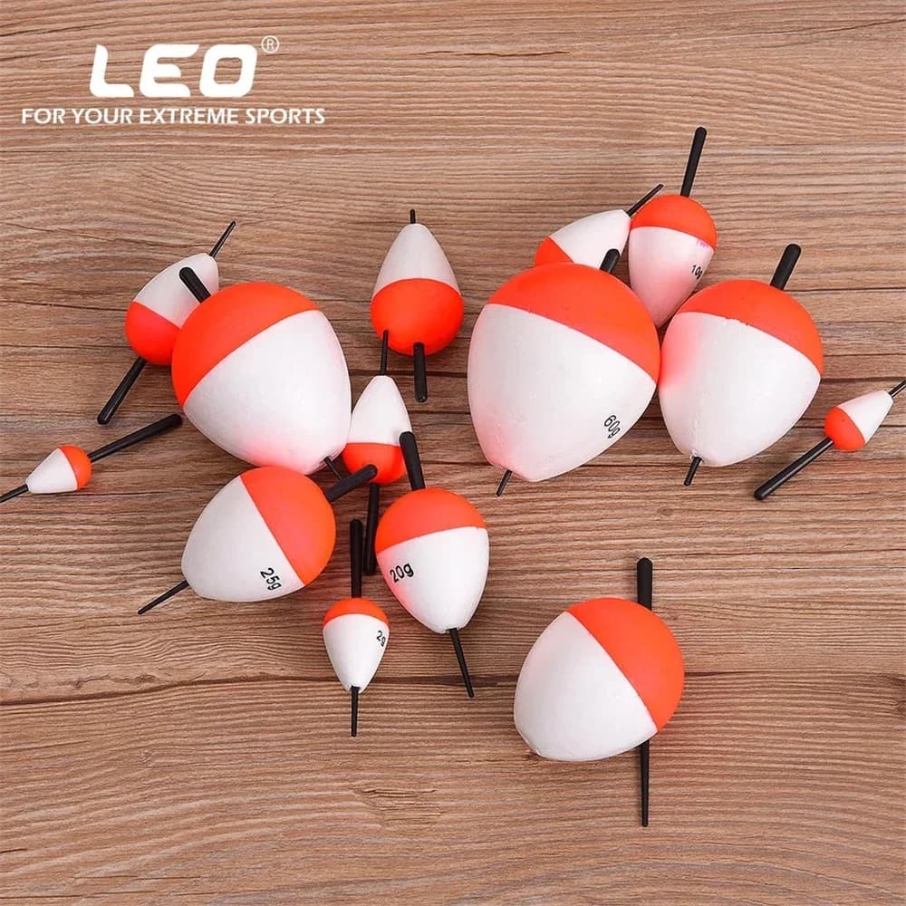 Lot de 10 flotteurs de pêche en mousse 0.8g-60g - Flotteurs tubes polyvalents pour toutes techniques de pêche