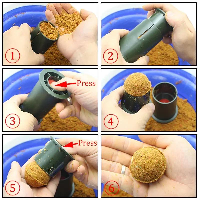 Moule à bouillettes pour pêche à la carpe - Fabriquez vos appâts maison de 40mm