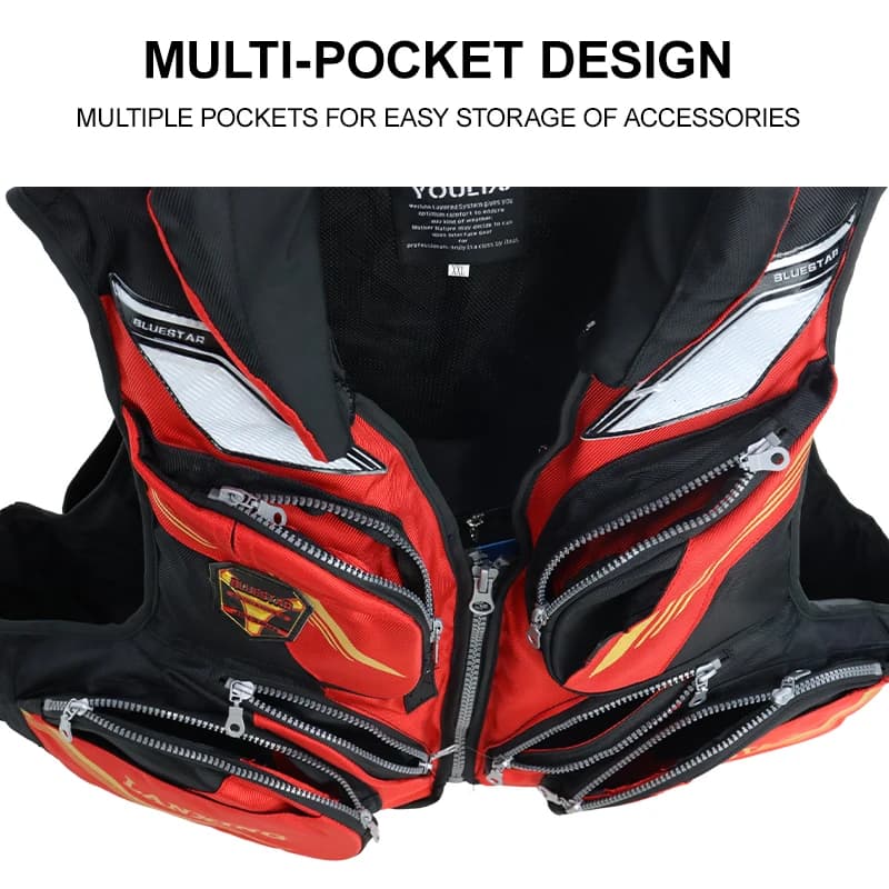 Veste de pêche flottante homme 7,5kg pour sports nautiques et pêche rocheuse en mer