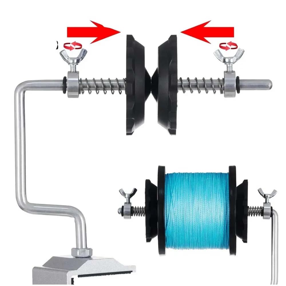 Machine à bobiner JSFUN pour moulinets casting et spinning - Enrouleur portable professionnel pour ligne de pêche