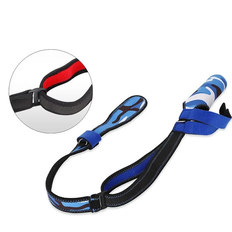 Ceinture porte-canne pêche 90-160cm avec étui protecteur - Accessoire de transport portable pour matériel