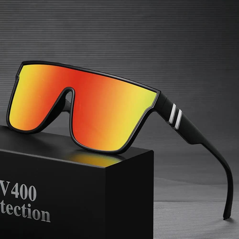 Lunettes de soleil pêche homme femme 2024 neuves carrées sport extérieur conduite