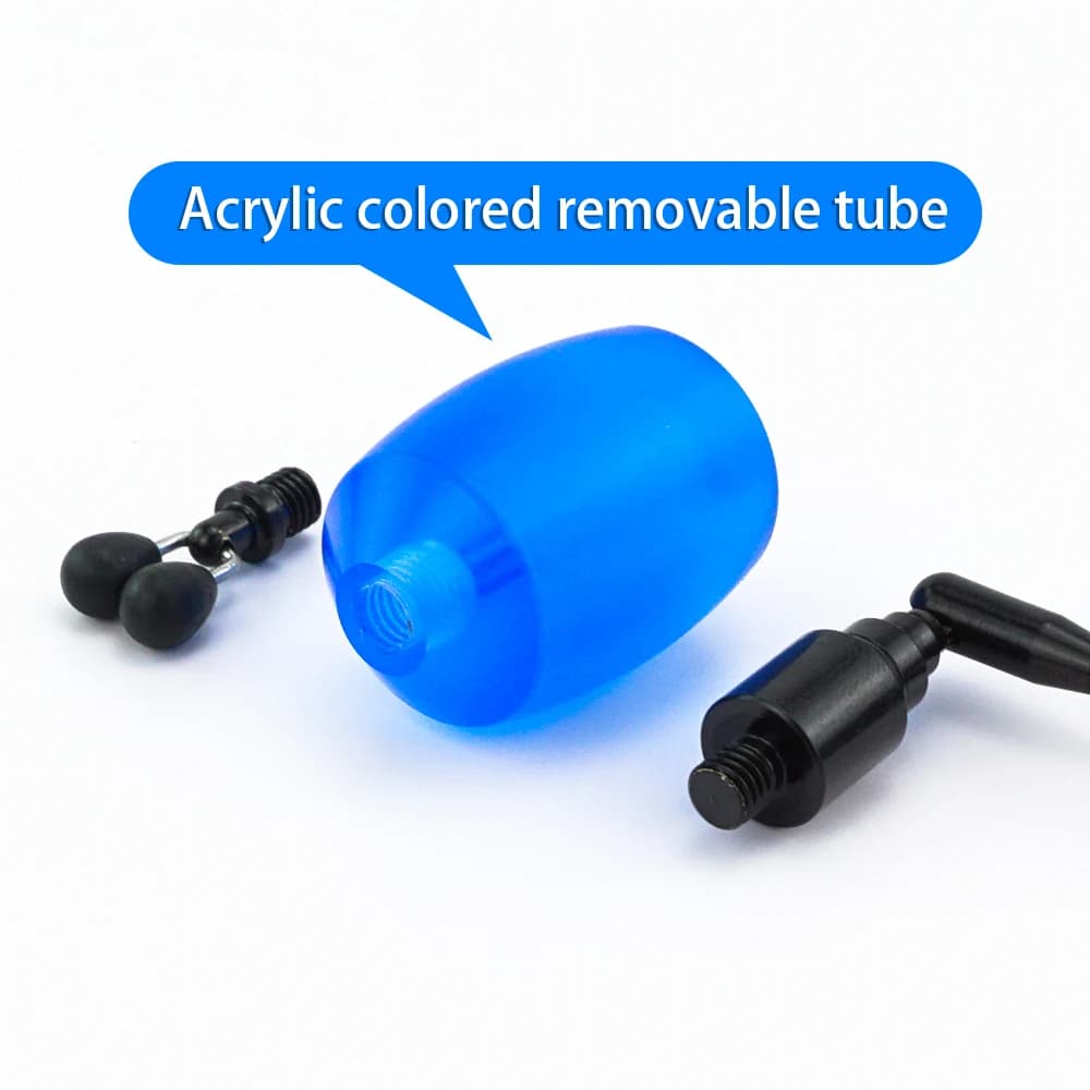Indicateur Swingers Hirisi avec clip ligne PTFE pour alarme pêche carpe - Accessoires de pêche