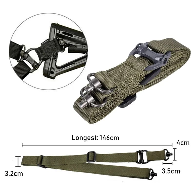 Montage QD Magpul MS4 MS3 pour sangles tactiques - Compatible Ruger 10/22 HK416 AR15