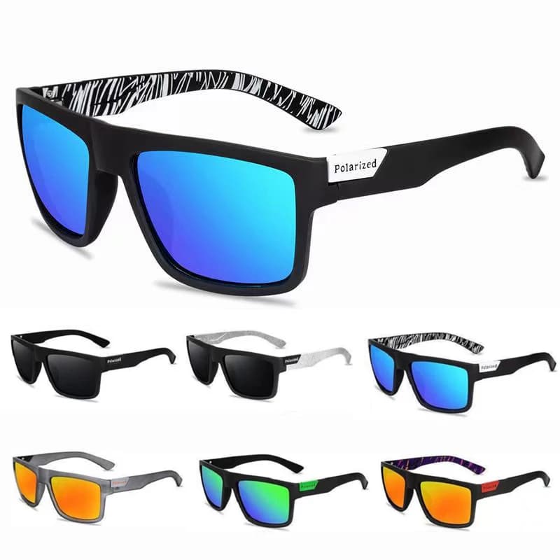 Lunettes de soleil polarisées luxe homme vintage conduite escalade sport cadeau Noël pêche