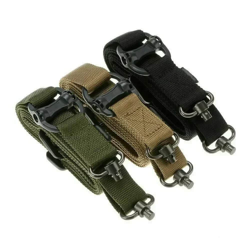 Bretelle de fusil tactique MS4 ajustable - Sangle polyvalente pour équipement de pêche