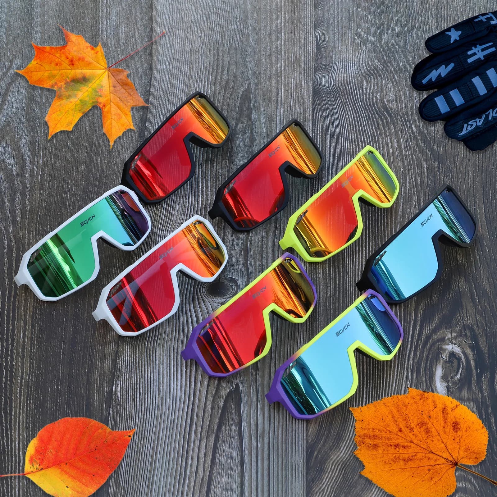 Lunettes cyclisme VTT route pêche protection UV400 hommes femmes sports extérieurs nouvelle collection