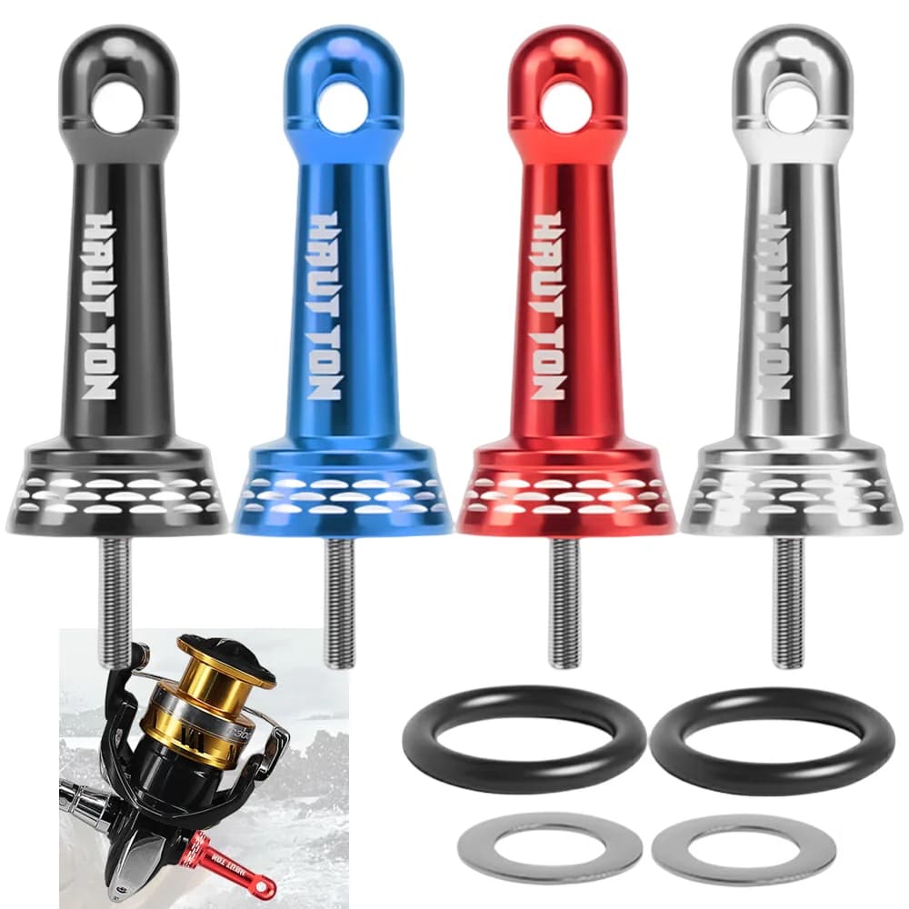 Support Stabilisateur Métal pour Moulinet Pêche Équilibre Léger Accessoire Protection Spinning