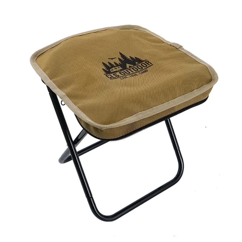 Chaise pliante de rangement CLS&NOBANA portable ultra légère alliage aluminium mini pour pêche et pique-nique