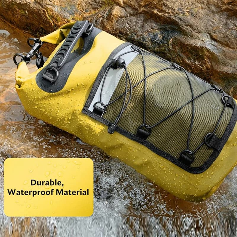 Sac à dos étanche PVC pour plongée kayak et surf - Sac de compression sec pour équipement nautique
