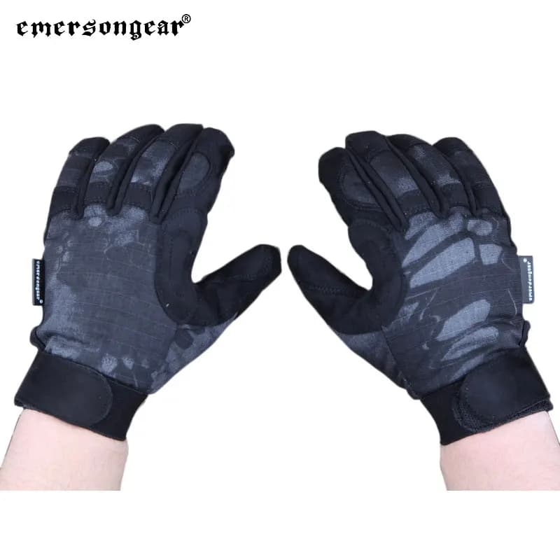 Gants camouflage légers Emersongear protection main combat pêche airsoft tir cyclisme outdoor