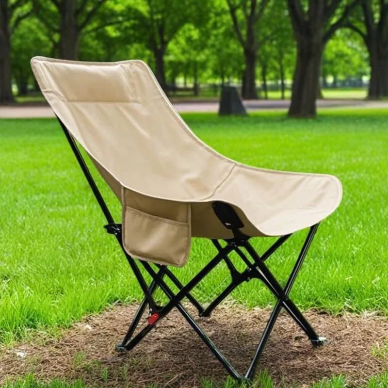 Fauteuil de camping réglable pliant - Siège portable pour pêche, pique-nique et loisirs