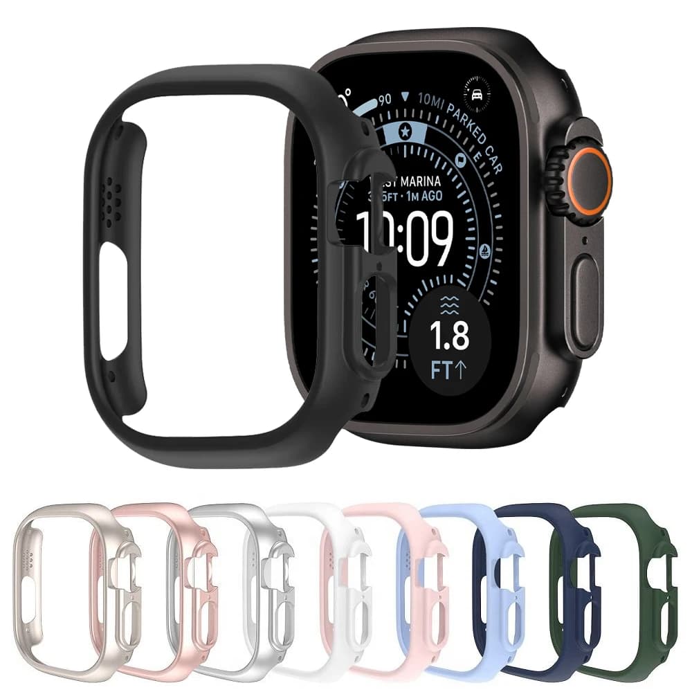 Coque Apple Watch Ultra 2 3 49mm protection PC rigide perforée étui bumper iWatch Series Ultra 3 2 1