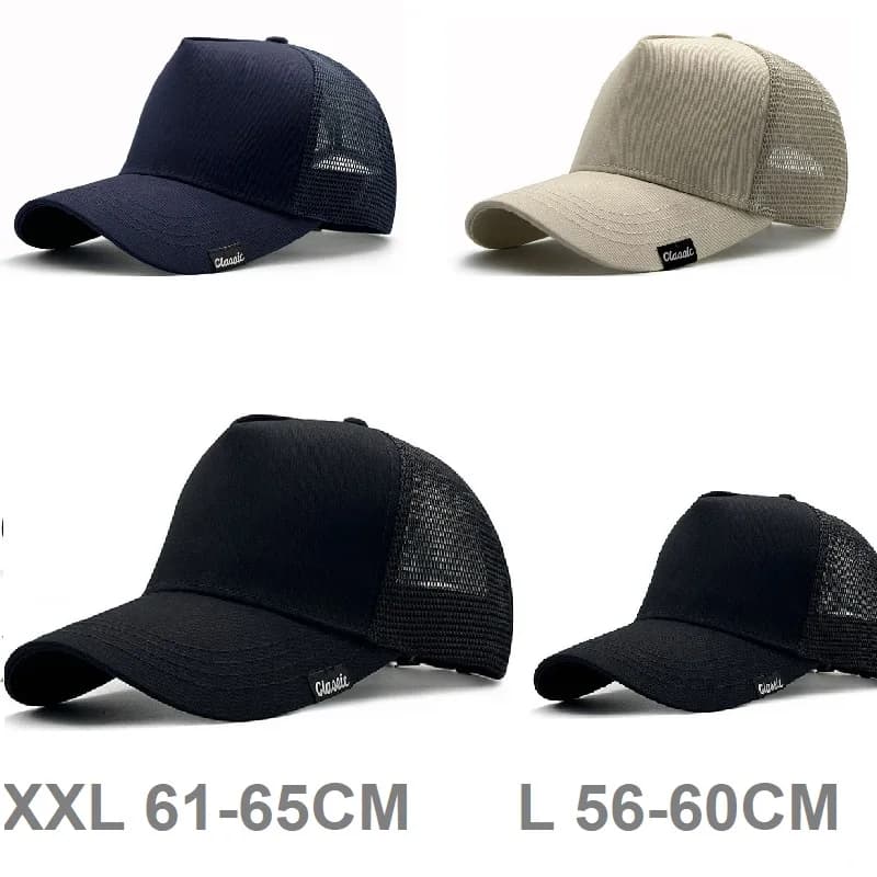 Casquette grande taille 56-65cm oversize pêche outdoor protection soleil tête large confort