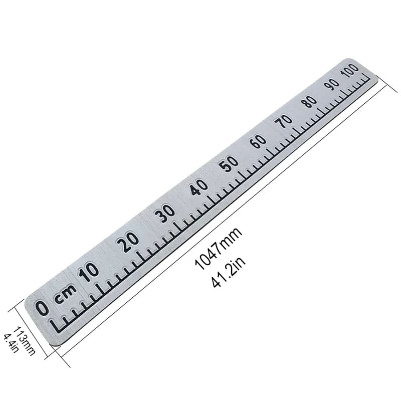 Règle de mesure poisson EVA 100cm adhésive - mousse flottante pour bateau et kayak de pêche étanche