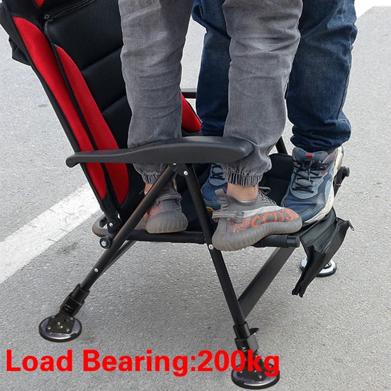 Nouvelle chaise pêche européenne pliante portable sauvage multifonction tabouret siège pêche