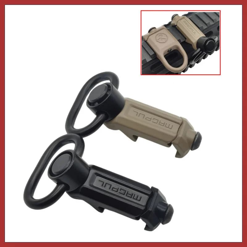 Boucle métal QD 20mm rail Picatinny fixation rapide rail Mlok accessoires fusil pêche