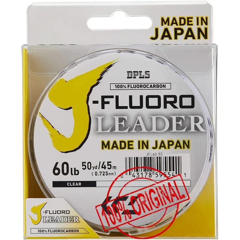 Ligne fluorocarbone Daiwa J leader coulante 100m 50m transparente pour pêche précise - Fabriqué au Japon