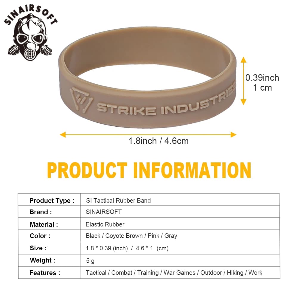 4 joints toriques tactiques haute résistance élastique pour fusil de pêche airsoft chasse