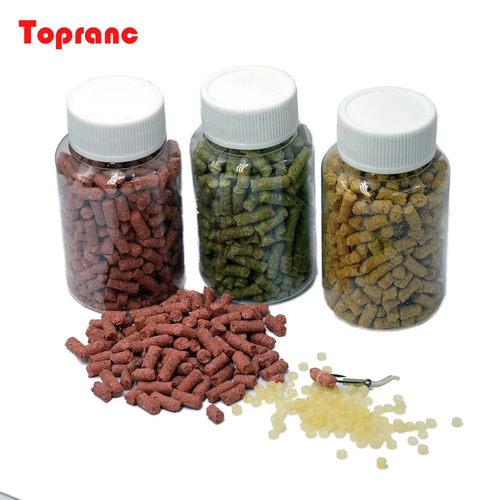 Topranc appât carpe arôme herbe formule 1 bouteille environ 300 pièces 3 saveurs différentes