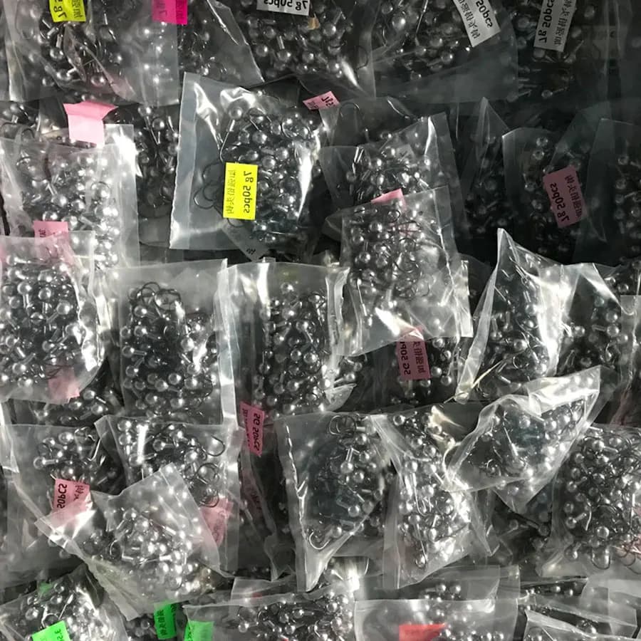 Têtes plombées MrLurion 1g à 28g pour leurres souples, hameçons de pêche ultra-tranchants pour grubs et vers