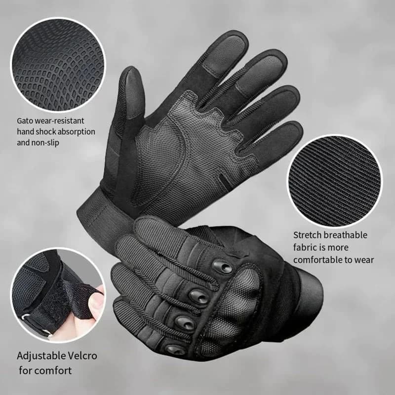 Gants protection tactique 2025 écran tactile anti-glisse pêche montagne durable