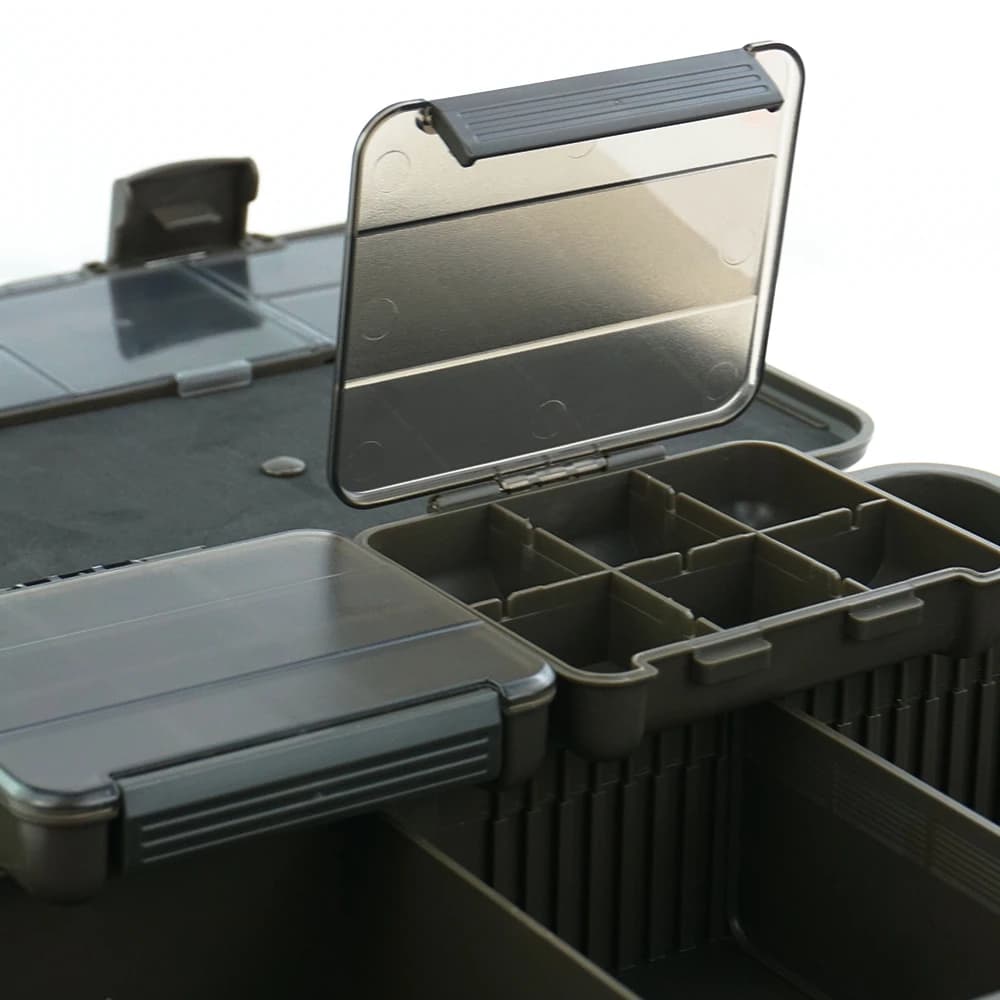 Boîte de pêche portable multifonction Hirisi W511 - Organisation parfaite pour accessoires et matériel