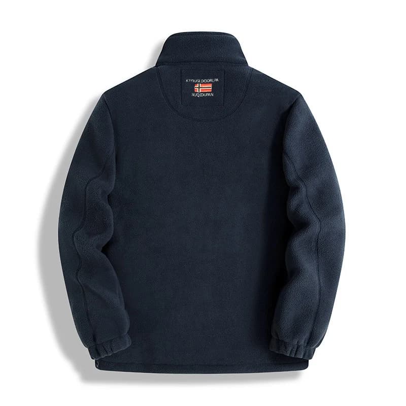 Veste polaire épaisse homme pour pêche hivernale - Confort chaud qualité outdoor