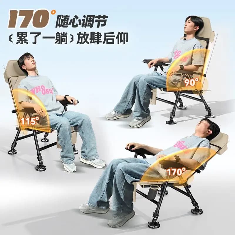 Chaise de pêche européenne YUZHIYUAN nouvelle entièrement pliable pour pêche sauvage et camping extérieur
