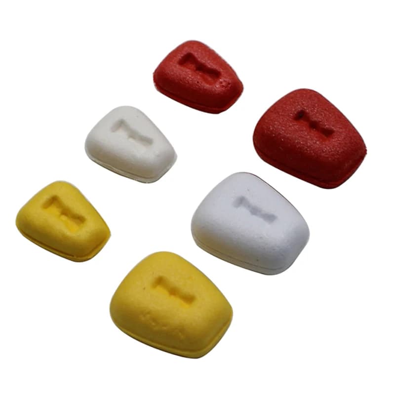 15 bouillettes pop-up pour carpe - appâts flottants zig rig avec table de roulage incluse