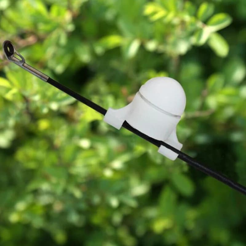 Alarme de touche lumineuse pour pêche nocturne - Clip pour embout canne avec LED et alerte lumineuse