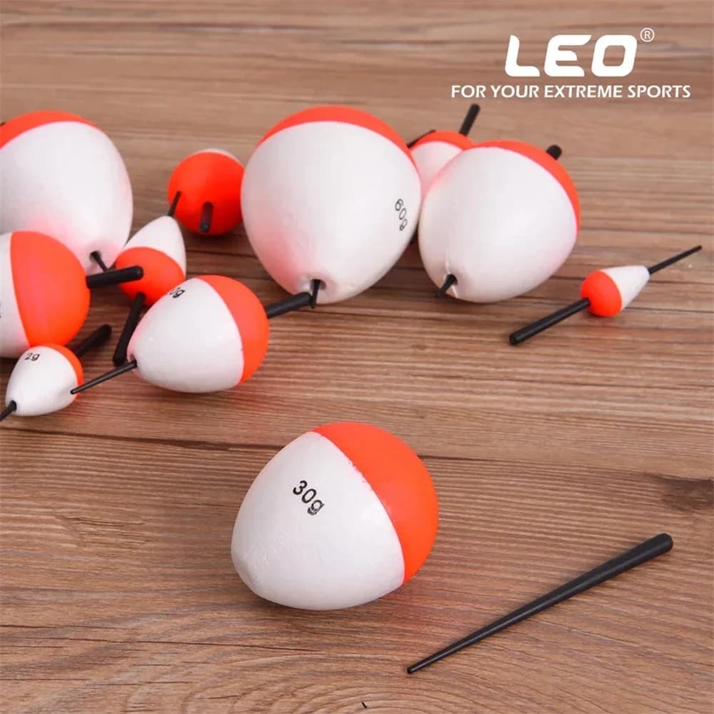 Lot de 10 flotteurs de pêche en mousse 0.8g-60g - Flotteurs tubes polyvalents pour toutes techniques de pêche