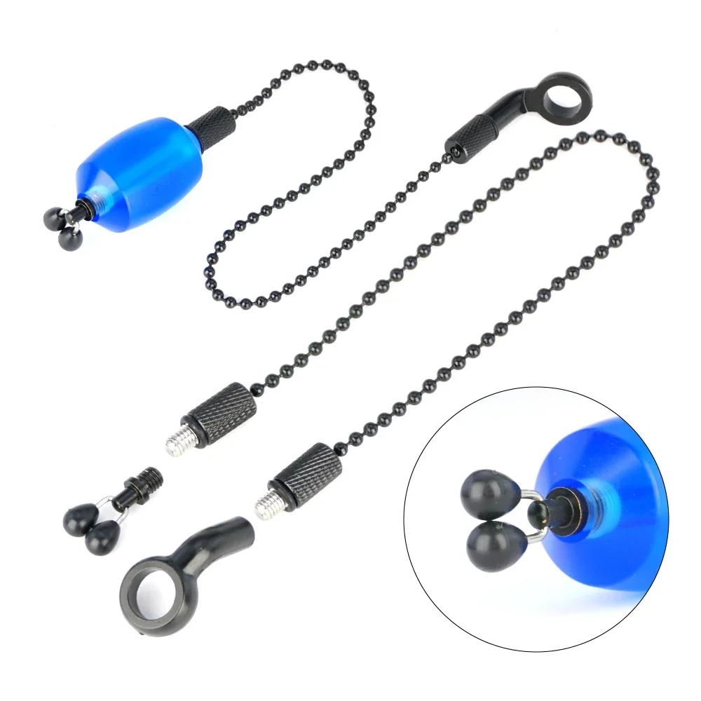 Indicateur de touche swinger pour carpe avec chaîne inox et système de réglage précis