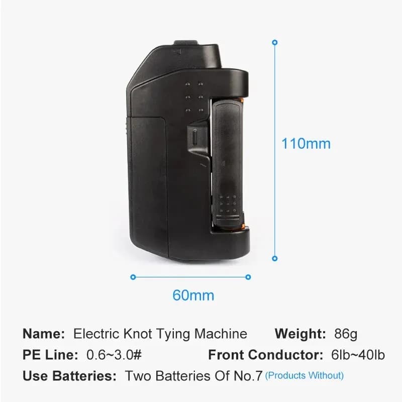 Machine à nœuds électrique Leydun Hot pour pêche - Outil japonais pour nœuds FG PR GT ASSIST