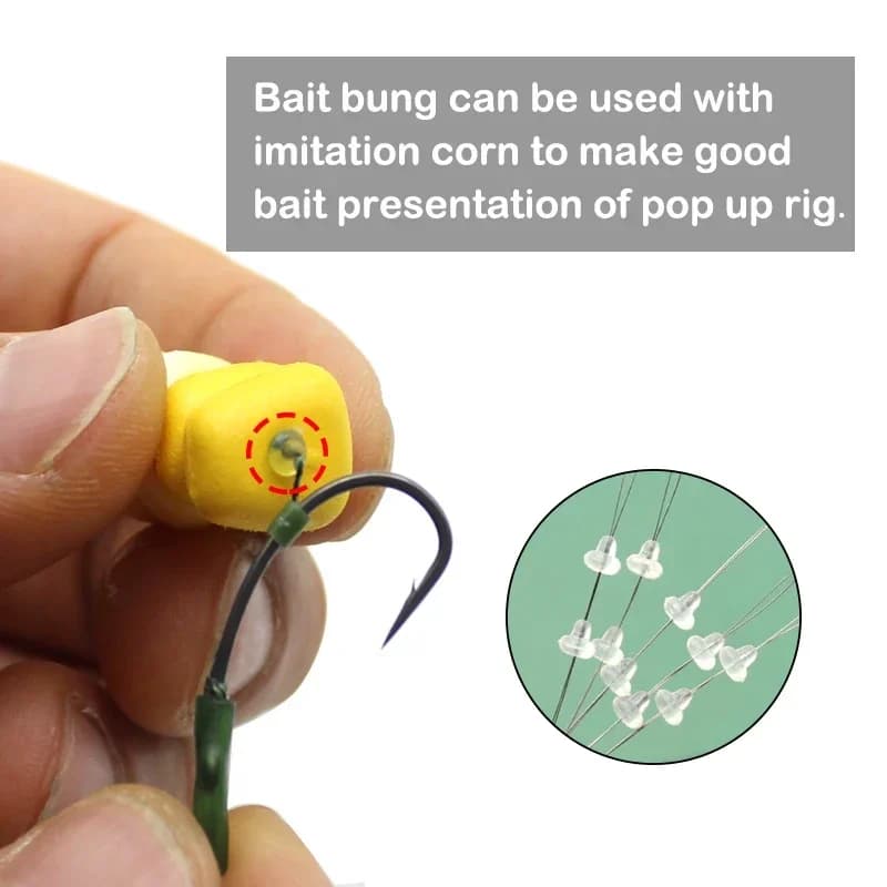 30 maïs artificiels pour carpe - Imitations tailles S/L pour hair rig et méthode feeder