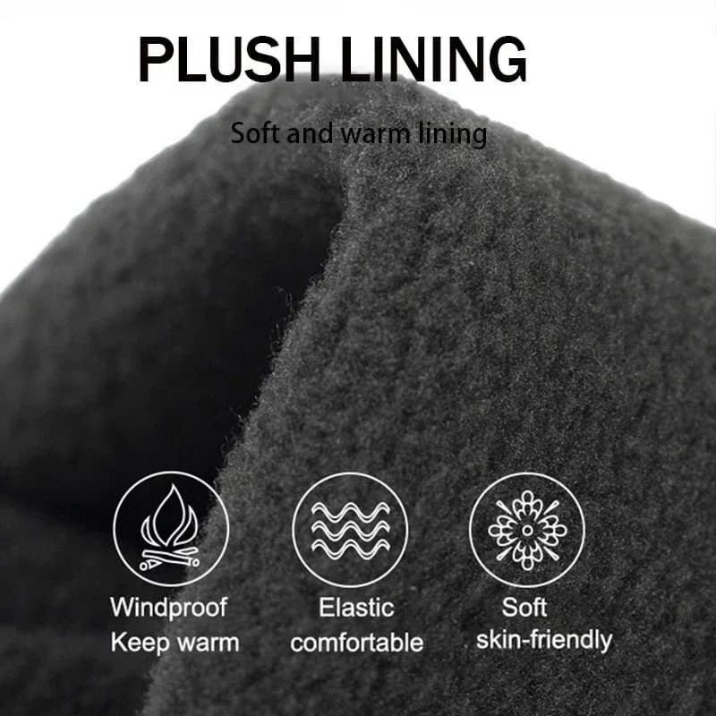 Gants pêche hiver tactiles imperméables pour pêcheurs avec écran tactile compatibles smartphones