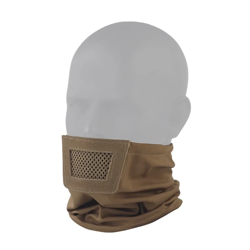 Masque rembourré maille respirant demi-face - Camping pêche jeux outdoor - Airsoft tir