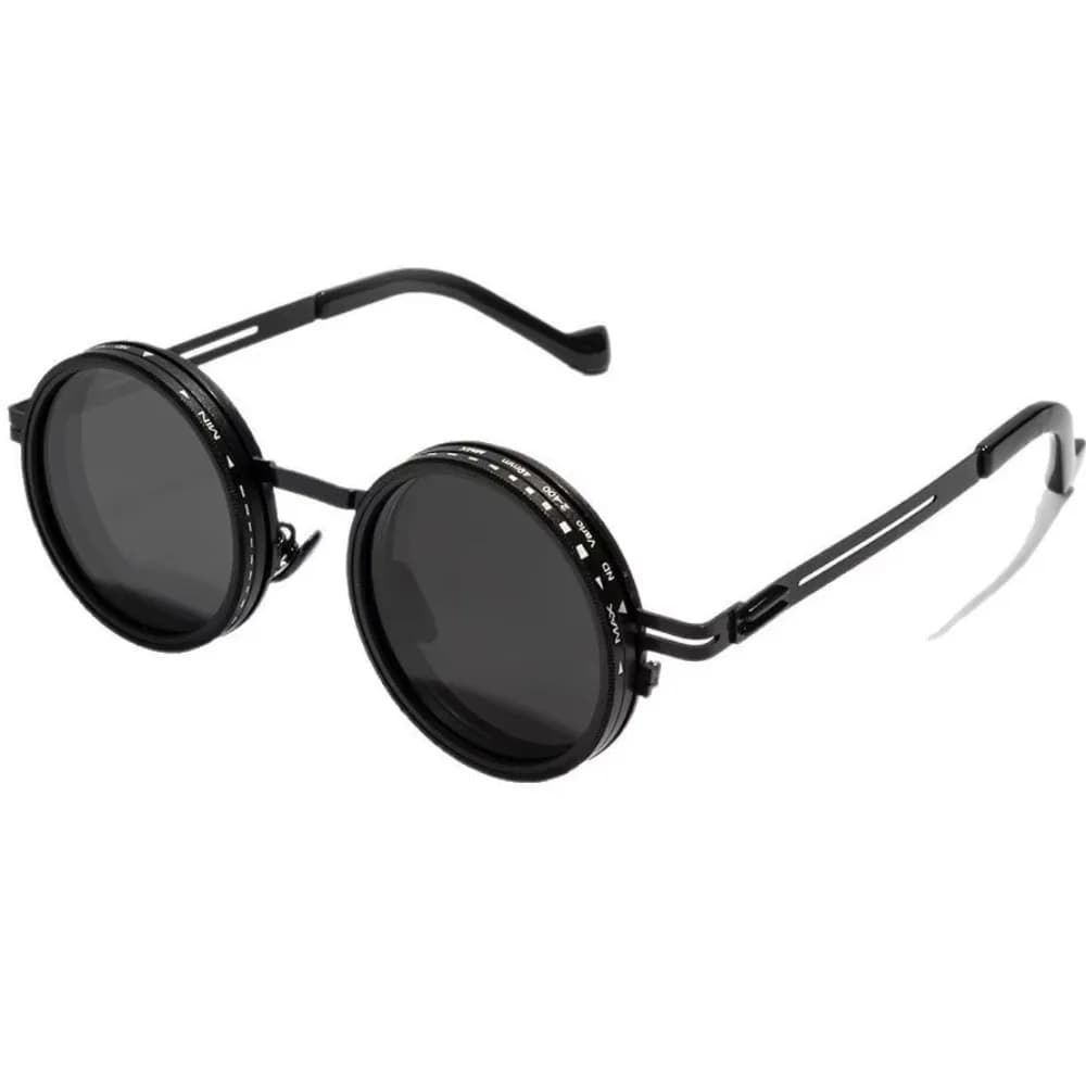 Lunettes de pêche polarisées ND2-400 réglables 9 niveaux filtrage UV400 protection optimale
