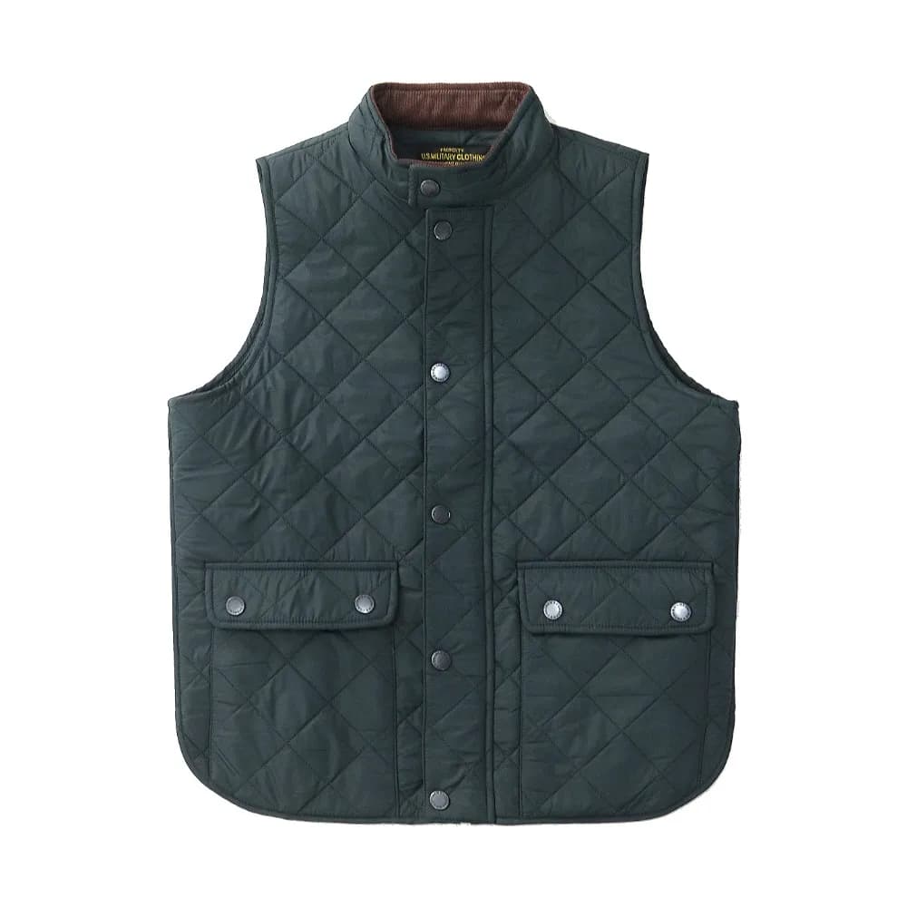 Veste pêche style américain - Veste matelassée coton pour pêche rétro et confortable