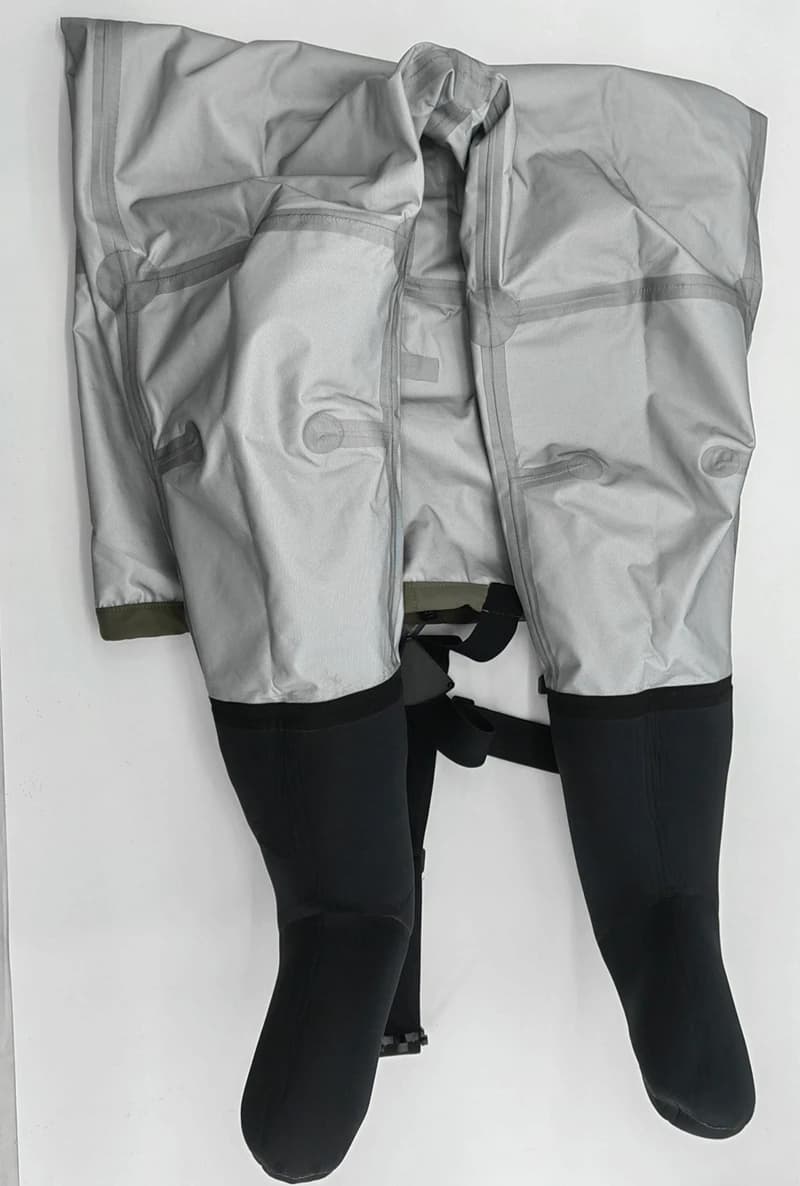 Waders pêche à la mouche néoprène pieds pour hommes chasse rafting séchage rapide imperméable respirant enfants adultes