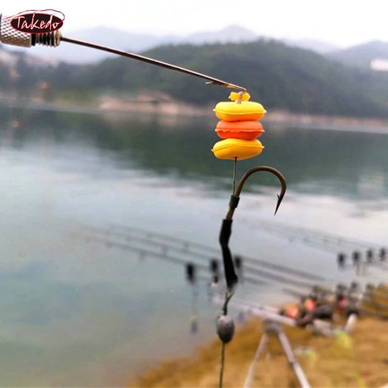 30 pop ups boilies simulation maïs en mousse EVA pour pêche à la carpe - appâts flottants TAKEDO