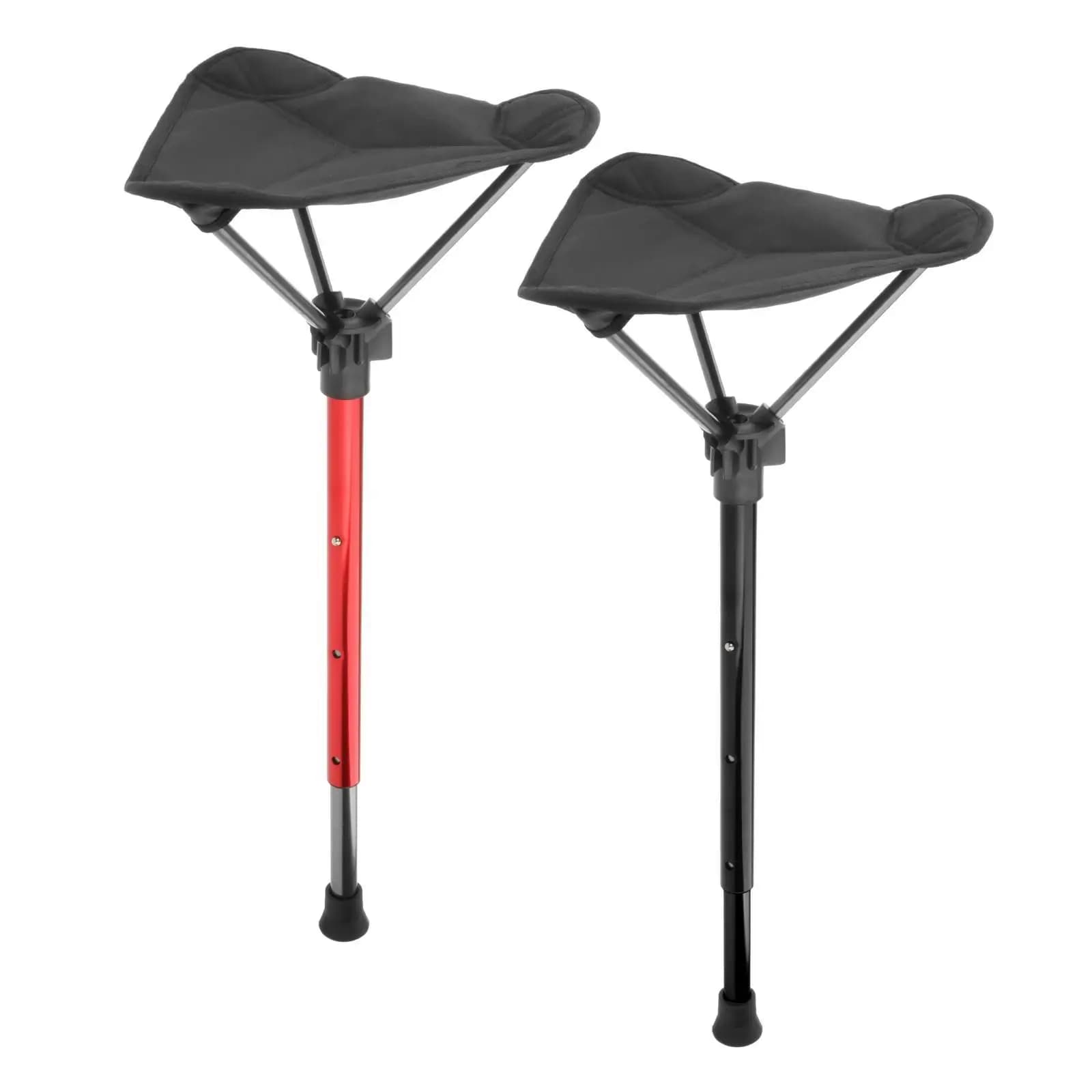 Tabouret de camping pliable réglable - Siège léger pour pêche, randonnée et barbecue