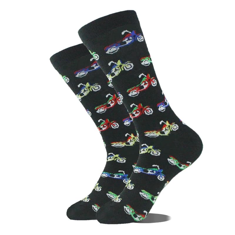 Chaussettes humoristiques canard musique bière - Socks drôles homme design original