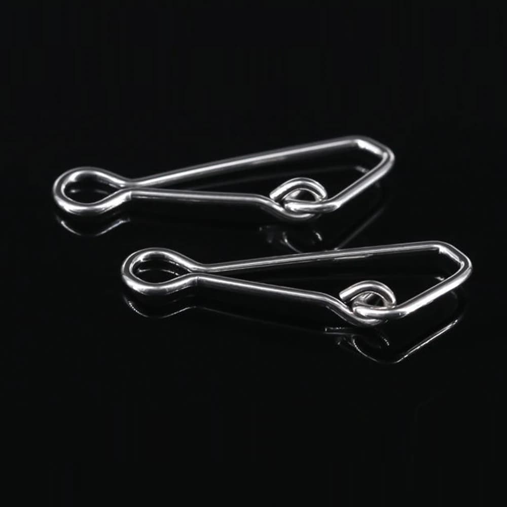 Émerillons roulants et anneaux connecteurs 100/200 pièces pour ligne leurres - DNDYUJU accessoires
