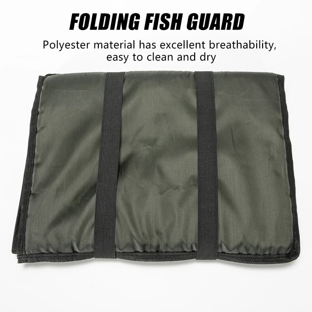 Tapis décrochage carpe 3 couches pliable - Protection poisson confortable éponge accessoire pêche
