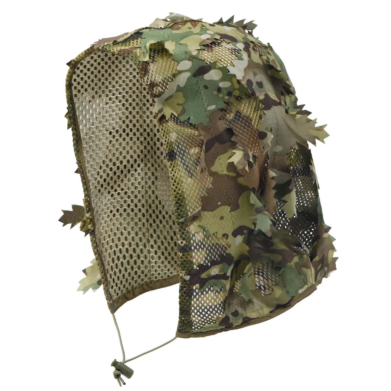 Cape camouflage tactique légère pour pêche - Ghillie respirant résistant observation ornithologique