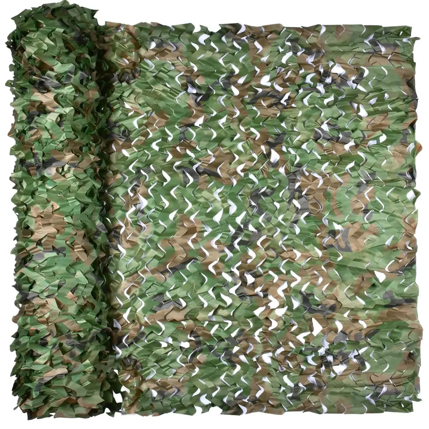 Filet camouflage chasse rouleau léger - Toile stores clôtures ombrage décoration pêche