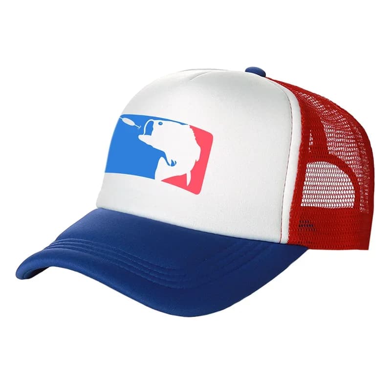Casquette brochet pêche - Trucker hat pêche au brochet été légale maille neutre